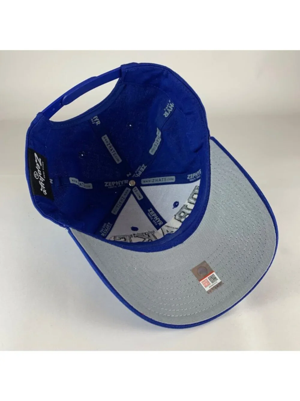 Drake Bulldogs NCAA Blue Zephyr Snapback Adjustable Hat